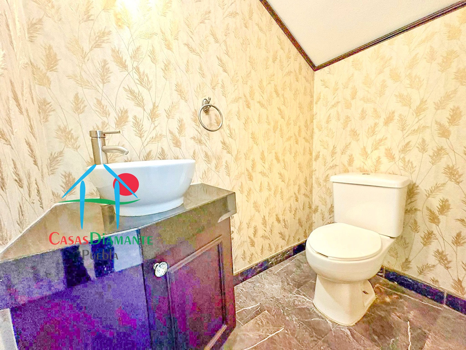 Las Ánimas Casa y Corporativo 360 - Baño de visitas casa 1